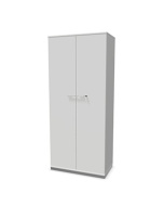 Großer Garderobenschrank 'SQ-Work' - 80 x 60 cm