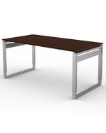 Schreibtisch 'B-One' - 160 x 80 cm mit Schwebeplatte - Wenge