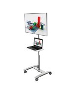 Mobile Workstation mit Monitorhalter und Ablagetisch 'Viewmate 712'