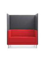 Loungesofa L - 2-Sitzer mit Trennwand