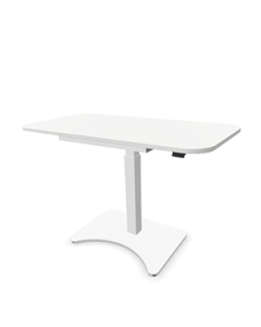 Höhenverstellbarer Mini-Schreibtisch 'NZ20' mit Fußplatte - 115 x 55 cm
