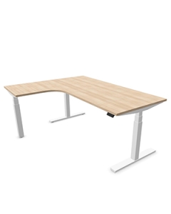 Steh-Sitz-Eckschreibtisch 'NZ20' - 180 cm breit