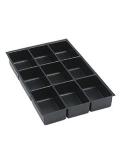 Bisley Einsatz für Standcontainer 'MultiDrawer' - DIN A4 - 9 Fächer - 5,1 cm