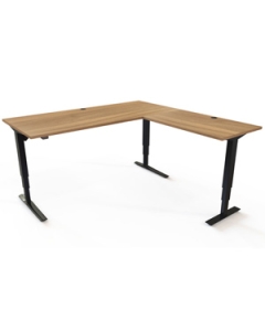 Elektrischer Eckschreibtisch 'ConSet 501-43' - 180 x 180 cm
