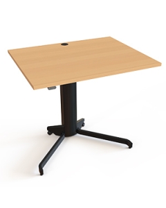 Mobiler Steh-Sitz-Computertisch 'ConSet 1RE'