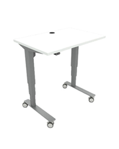 Mobiler Mini-Steh-Sitz-Tisch 'ConSet 501-37' - 80 x 60 cm 