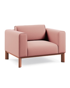 Komfortabler Lounge-Sessel 'Dezent'