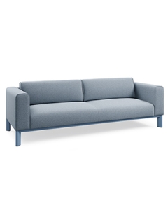 Komfortables 3-Sitzer-Lounge-Sofa 'Dezent'