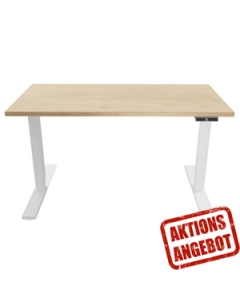 Steh-Sitz-Tisch Bisley 'E-WonderTech' - 160 x 60 cm