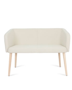 2-Sitzer-Sofa 'Nost-Hello' - Holz-4-Fuß-Gestell