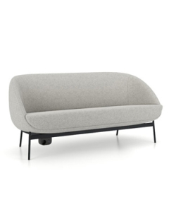 2-Sitzer-Sofa 'Nost-Mollen' mit runder Form