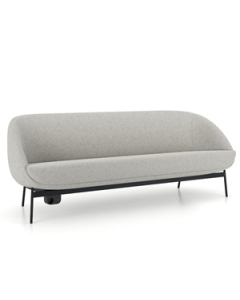 3-Sitzer-Sofa 'Nost-Mollen' mit runder Form