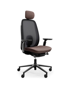 Ergonomischer Bürostuhl mit Netzrücken 'Peace' 