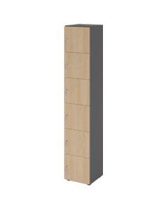 Schließfachschrank 'Hit-Paso' - 6 OH - 6 Fächer