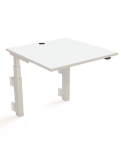 Quadratischer Wandschreibtisch 'ConSet 501-39' - 80 x 80 cm