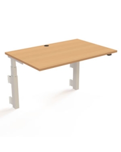 Höhenverstellbarer Wandschreibtisch 'ConSet 501-39' - 120 x 80 cm