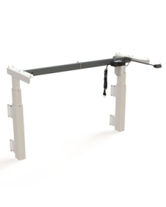 Doppelsäulengestell zur Wandmontage 'ConSet 501-39' - 112 cm breit