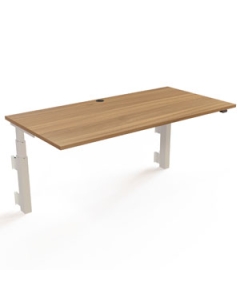 Wandschreibtisch mit Doppelhubsäule 'ConSet 501-39' - 160 x 80 cm