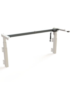 Doppelsäulengestell zur Wandmontage 'ConSet 501-39' - 152 cm breit