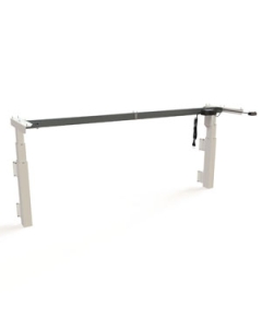 Doppelsäulengestell zur Wandmontage 'ConSet 501-39' - 172 cm breit