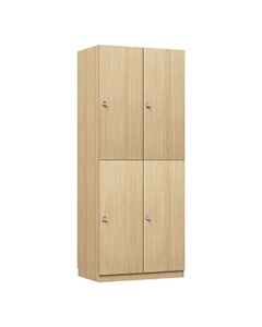 Freistehender Garderobenspind Bisley 'Pren' - 4 Abteile