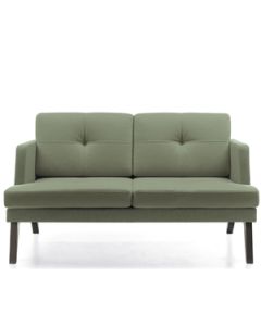 Sofa Retro-O - 2-Sitzer mit Holzgestell