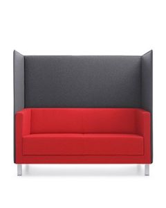 Loungesofa L - 2,5-Sitzer mit Trennwand