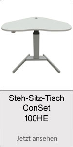 Steh-Sitz-Tisch 'ConSet 100HE'