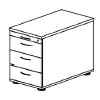 Rollcontainer 'Hela Premium' - Variante 3-3-3