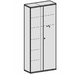 Garderobenschrank Pro6 - Aufteilung - Breite 100 cm