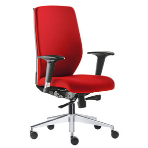 Ergonomischer Bürostuhl 'Smile' mit komfortabler Rückenlehne