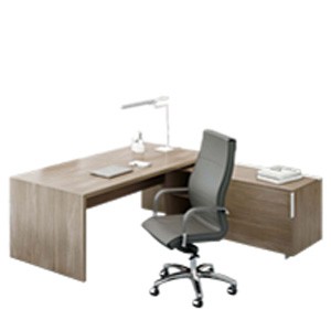 Schreibtisch mit Sideboard 'Manager Easy 5' - 196 x 204 cm