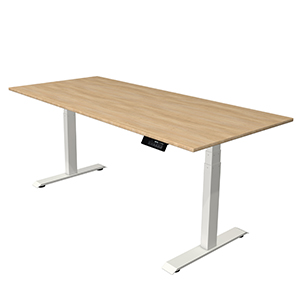 Steh-Sitz-Tisch mit Memoryschalter - 180 x 80 cm