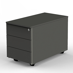Rollcontainer mit 3 Schubladen Rollcontainer mit 3 Schubladen
