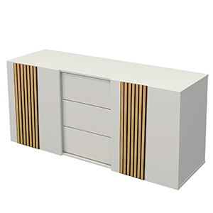 Sideboard mit Schiebet&uuml;ren und Schubladen - 2 OH