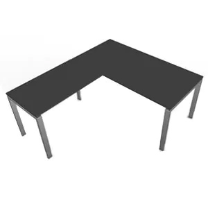 Eckschreibtisch 'B-Stage' - 160 x 180 cm mit Schwebeplatte