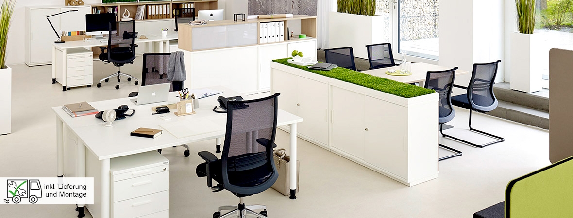 Büromöbel-Serie Hela Premium Büromöbel-Serie Hela Premium