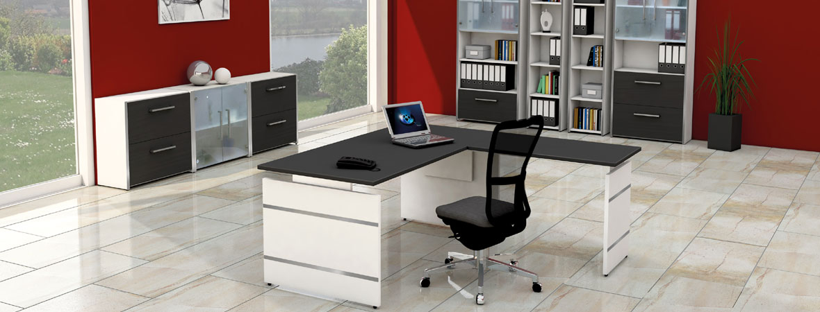 Büromöbel-Serie Home-Office 'B-Format'