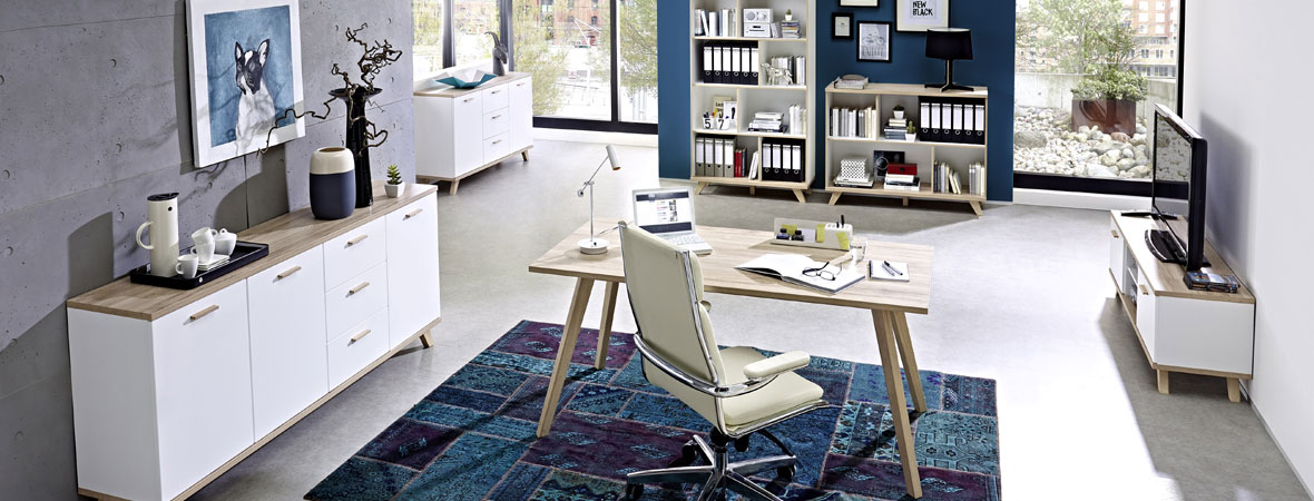 Büromöbel-Serie Home-Office 'Nordy' Büromöbel-Serie Home-Office 'Nordy'