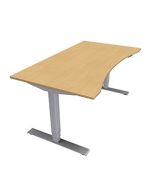 Steh-Sitz-Tisch SPINE³ Freiform - 160 cm