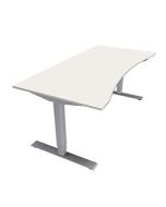 Steh-Sitz-Tisch SPINE³ Freiform - 180 cm