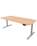 Steh-Sitz-Tisch 'SQ-Work' - 200 cm breit