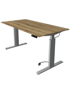 Steh-Sitz-Tisch 'B-Silver' - 160 x 80 cm